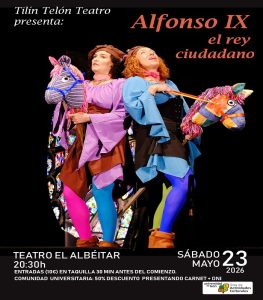 Teatro: "Alfonso, el Rey Ciudadano", por la Cía. Tilín Telón @ Teatro El Albéitar