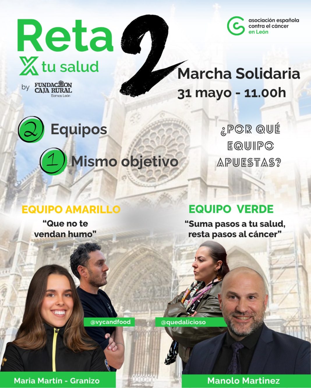 contracancer marcha solidaria león