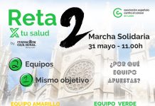 Reta2 x tu salud: marcha solidaria en León marcha solidaria león