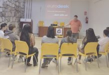 Alumnos del CIFP Ciudad de León visitan el Espacio Joven Vías Alumnos del CIFP Ciudad de León visitan el Espacio Joven Vías