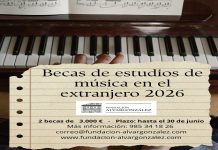 Becas de Estudios de Música en el Extranjero 2026.