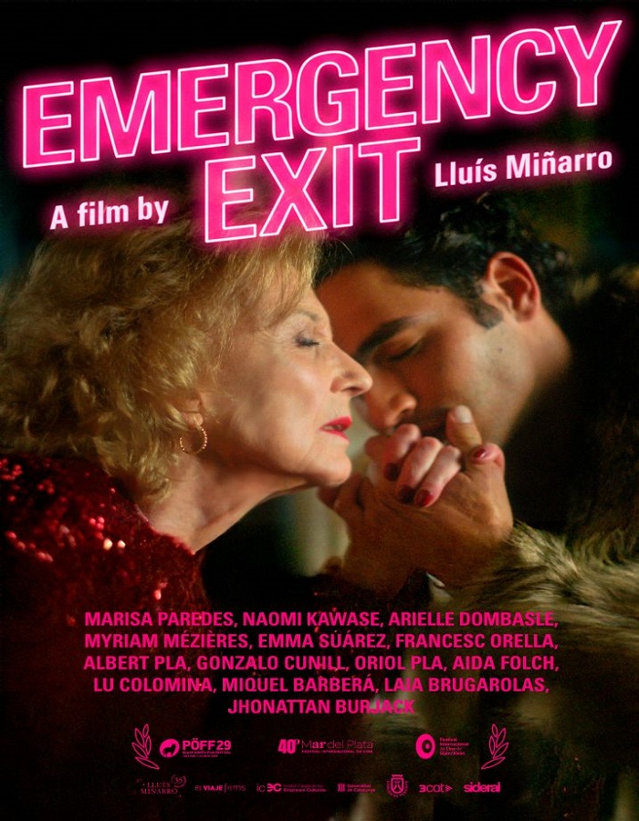 Emergency Exit (Lluís Miñarro, 2025). Cartel de la película