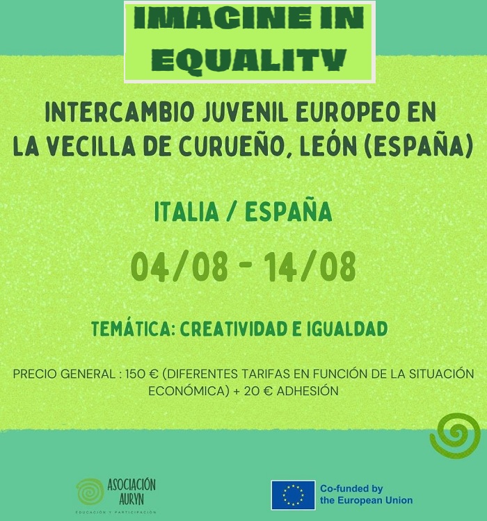 Intercambio juvenil europeo Vecilla 2026 Auryn