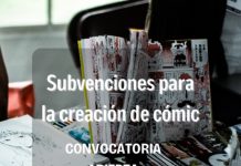 Subvenciones para la creación de cómic correspondientes al año 2026