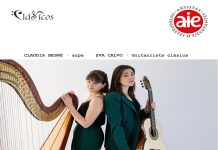 Arpa y guitarra por el Dúo Boreal