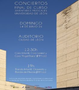 Concierto de los Coros de Juventudes Musicales ULE @ Auditorio Ciudad de León