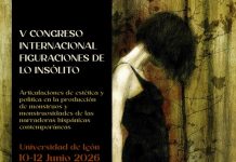 Congreso Internacional «Figuraciones de lo Insólito»