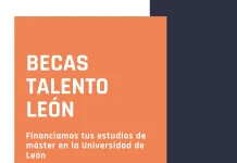 Becas Por Talento 2026-2027, para estudiar másteres de la Universidad de León becas máster Universidad de León