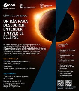 Actividades sobre el eclipse solar total en León @ Palacio Exposiciones