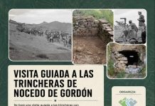 Visita guiada a las trincheras de Nocedo de Gordón