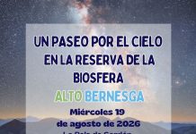 Observación astronómica «Un Paseo por el Cielo» en La Pola de Gordón el 19 de agosto