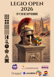 Speedcubing: Legio Open 2026 @ Espacio Joven Vías