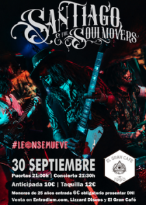 Concierto de Santiago & The Soulmovers @ El Gran Café