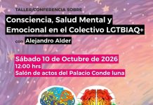 Taller/conferencia sobre Salud Mental en el colectivo LGTBIAQ+