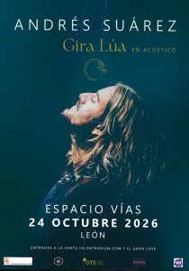 Concierto de Andrés Suárez @ Espacio Joven Vías