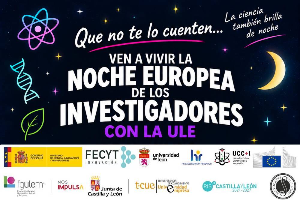 noche europea investigadores noche investigadores león