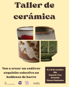 Tierra colectiva: taller de cerámica y creación colectiva @ Espacio Joven Vías