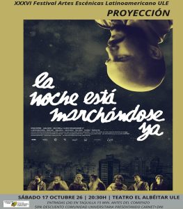 Cine: "La noche está marchándose ya" @ Teatro El Albéitar